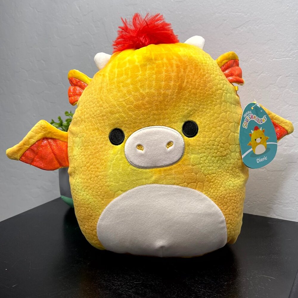 *SOLD* Squishmallow 11" "DIERIC" The Dragon NWT